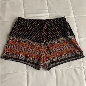 Pattern Printed Shorts